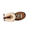 Ugg Zapatillas Mujer W CLASSIC HERITAGE LACE-UP MARRON vista frontal girada 45º