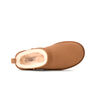 Ugg Zapatillas Mujer W CLASSIC MICRO MARRON vista frontal girada 45º
