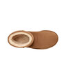 Ugg Zapatillas Mujer W CLASSIC SHORT II MARRON vista frontal girada 45º