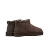 Ugg Zapatillas Mujer W CLASSIC ULTRA MINI MARRON vista trasera