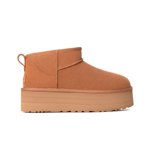 UGG W CLASSIC ULTRA MINI PLATFORM marron
