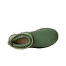 Ugg Zapatillas Mujer W CLASSIC ULTRA MINI VERDE vista frontal girada 45º