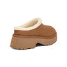 Ugg Zapatillas Mujer W NEW HEIGHTS COZY CLOG MARRON vista trasera