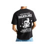 Vans Camiseta Hombre Chaos SS NEGRO vista trasera