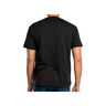 Vans Camiseta Hombre LEFT CHEST SS NEGRO vista trasera