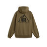Vans Sudadera Hombre MTE Crestline Logo PO MARRON vista trasera