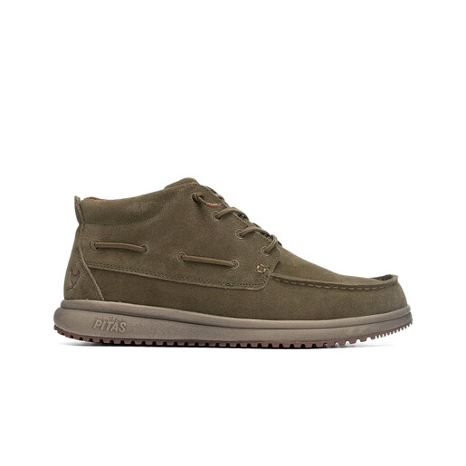 WALK IN PITAS TIMOR SUEDE verde