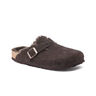 Birkenstock Chancletas y Sandalias Mujer Boston Shearling LEVE lateral interior