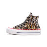 Converse Zapatillas Mujer WOMEN'S CONVERSE CHUCK TAYLOR ALL STAR LIFT PLATFORM LEOPARD vista trasera