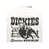 Dickies Camiseta Hombre BUCHTELL SS TEE EGRET vista trasera