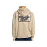 Dickies Sudadera Hombre MINDEN ZIPPED HOODIE DESERT SAND vista trasera