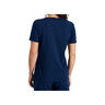 Le Coq Sportif Camiseta Mujer ESS Tee SS Col V N1 W vista trasera