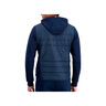 Le Coq Sportif Sudadera Hombre ESS T/T Hoody hybride N1 M vista trasera