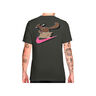Nike Camiseta Hombre M NSW TEE CLUB NEO VARSITY vista trasera