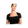 Nike Camiseta Mujer W NSW NK CHLL KNT MRIB 2N1 CRP 03