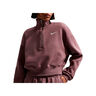 Nike Sudadera Mujer W NSW PHNX FLC QZ CROP 03