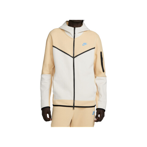NIKE M NSW TCH FLC HOODIE S FZ WR marron