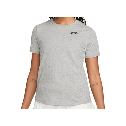 NIKE W NSW CLUB SS TEE gris