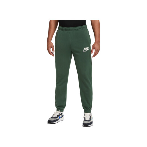 NIKE M NK CLUB+ FT CF PANT LBR verde
