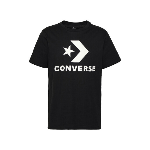 CONVERSE _M_LOGO STAR CHEV  SS TEE negro