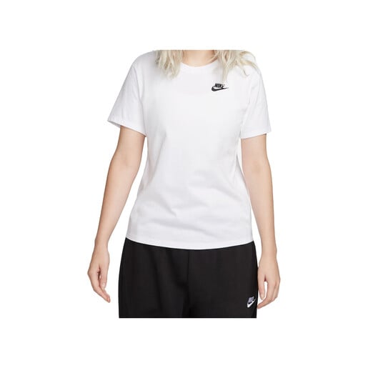 NIKE W NSW CLUB SS TEE blanco