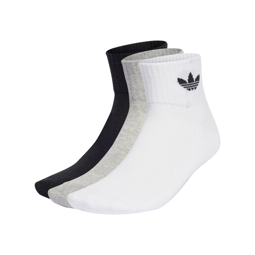 ADIDAS 1/4 SOCKS 3P blanco