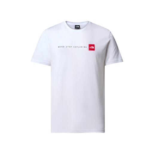 THE NORTH FACE M SS NEVER STOP EXPLORING TEE blanco