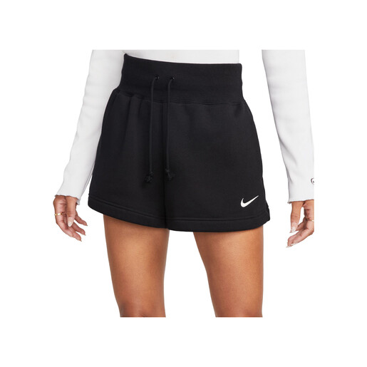 NIKE W NSW PHNX FLC HR SHORT negro