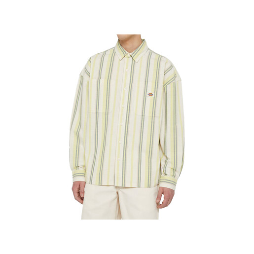 DICKIES GLADE SPRING SHIRT LS VERTCL YD verde