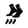 Nike Calcetines U NK ED LTWT ANKLE 3P 132 vista frontal