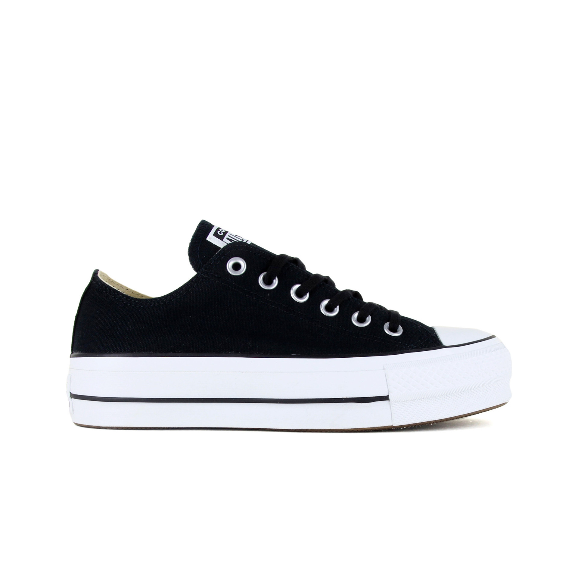 Converse Chuck All Star Lift negro zapatillas clásicas mujer | Dooers Sneakers