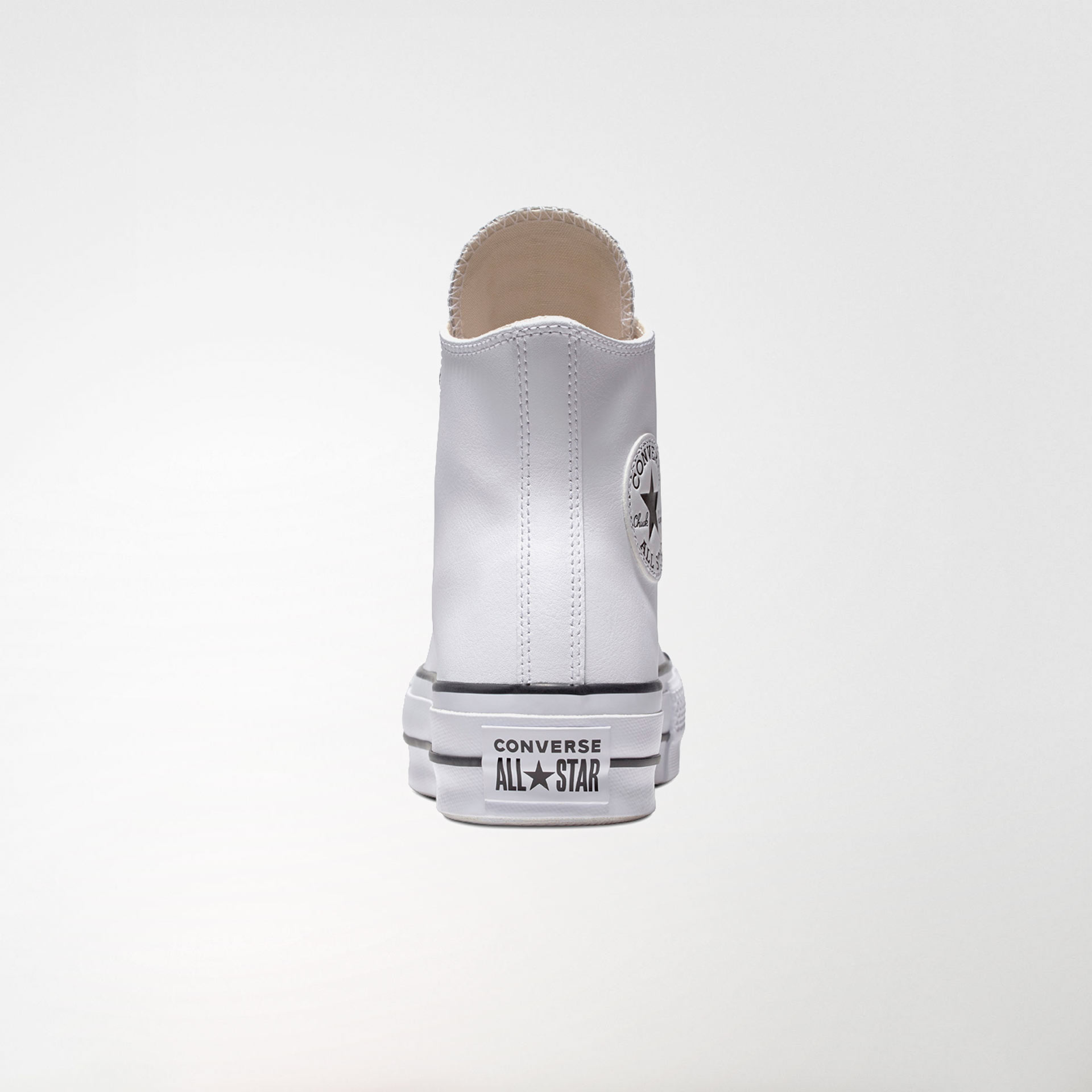 Converse Zapatillas Mujer CHUCK TAYLOR ALL STAR LEATHER PLATFORM lateral interior Converse Zapatillas Mujer CHUCK TAYLOR ALL STAR LEATHER PLATFORM lateral interior