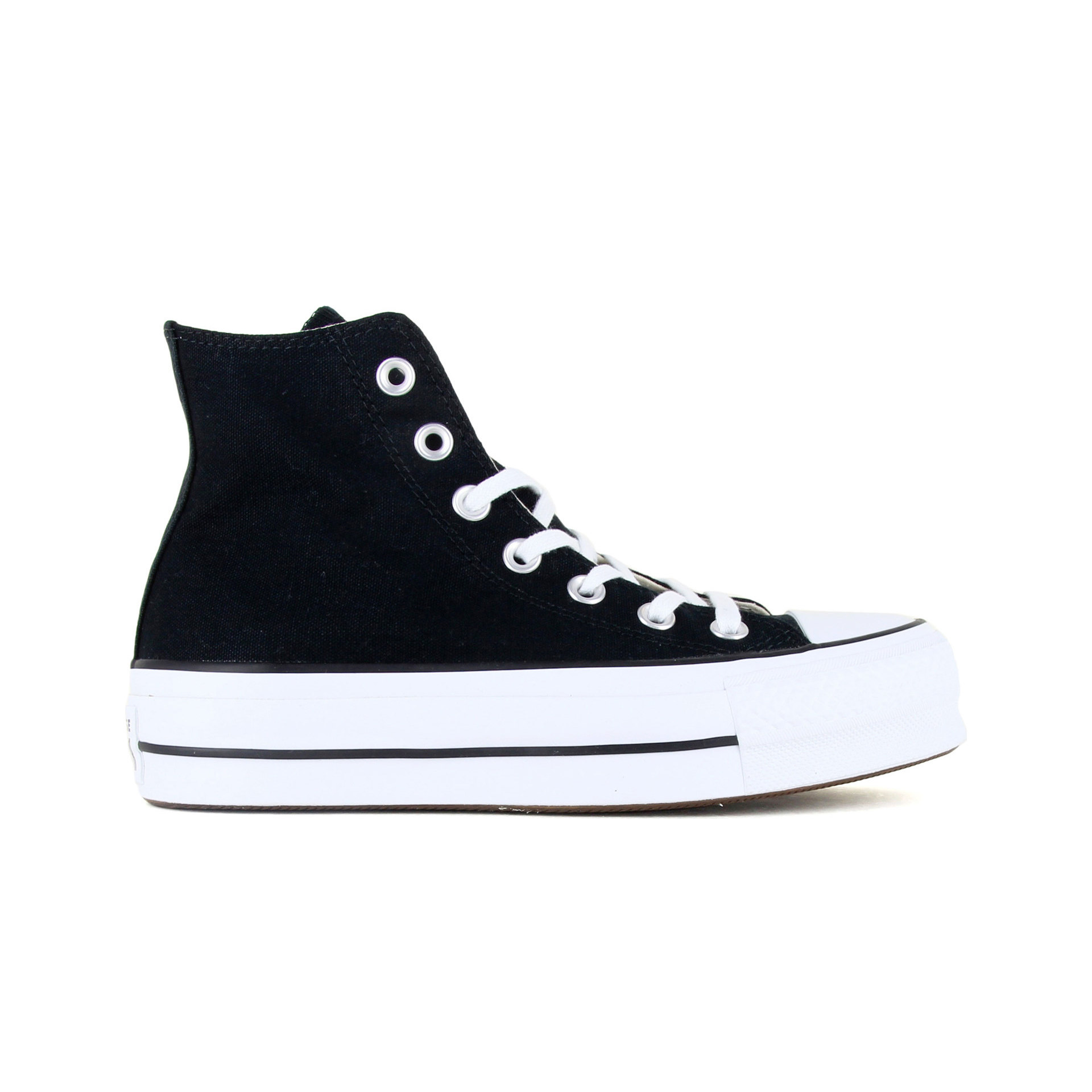 Converse Zapatillas Mujer CHUCK TAYLOR ALL STAR PLATFORM CANVAS lateral exterior Converse Zapatillas Mujer CHUCK TAYLOR ALL STAR PLATFORM CANVAS lateral exterior