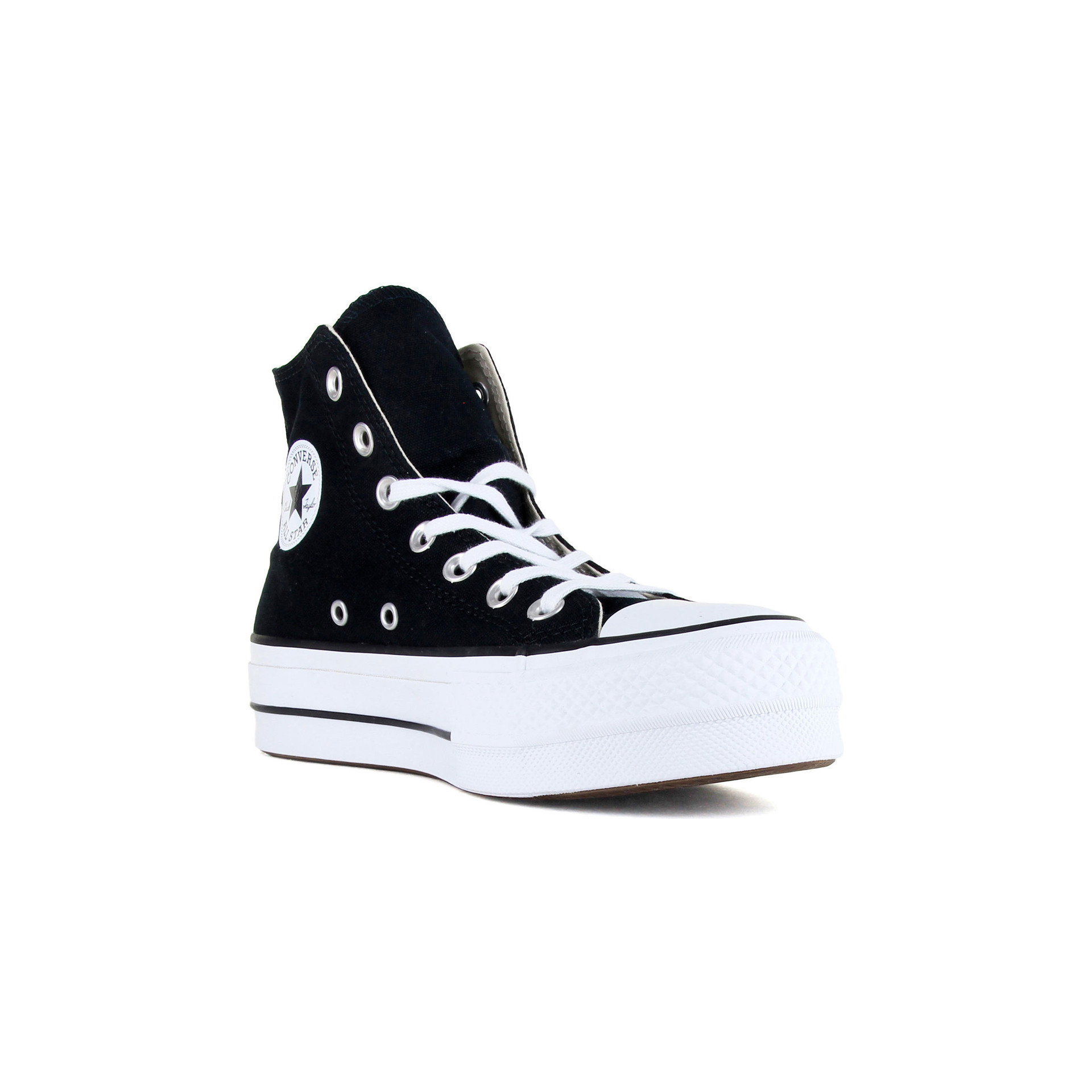 Converse Zapatillas Mujer CHUCK TAYLOR ALL STAR PLATFORM CANVAS vista trasera Converse Zapatillas Mujer CHUCK TAYLOR ALL STAR PLATFORM CANVAS vista trasera