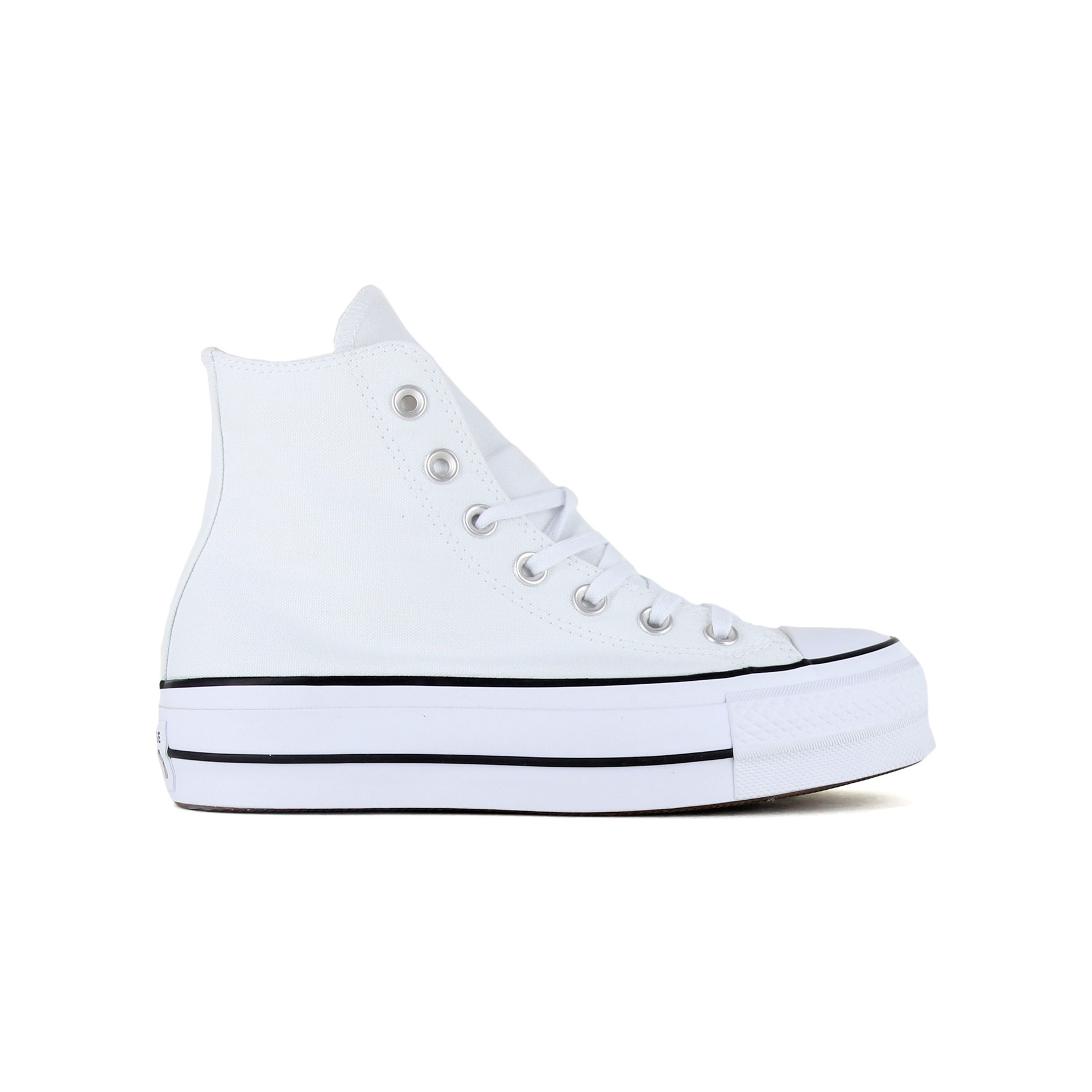Converse Zapatillas Mujer CHUCK TAYLOR ALL STAR PLATFORM CANVAS lateral exterior Converse Zapatillas Mujer CHUCK TAYLOR ALL STAR PLATFORM CANVAS lateral exterior