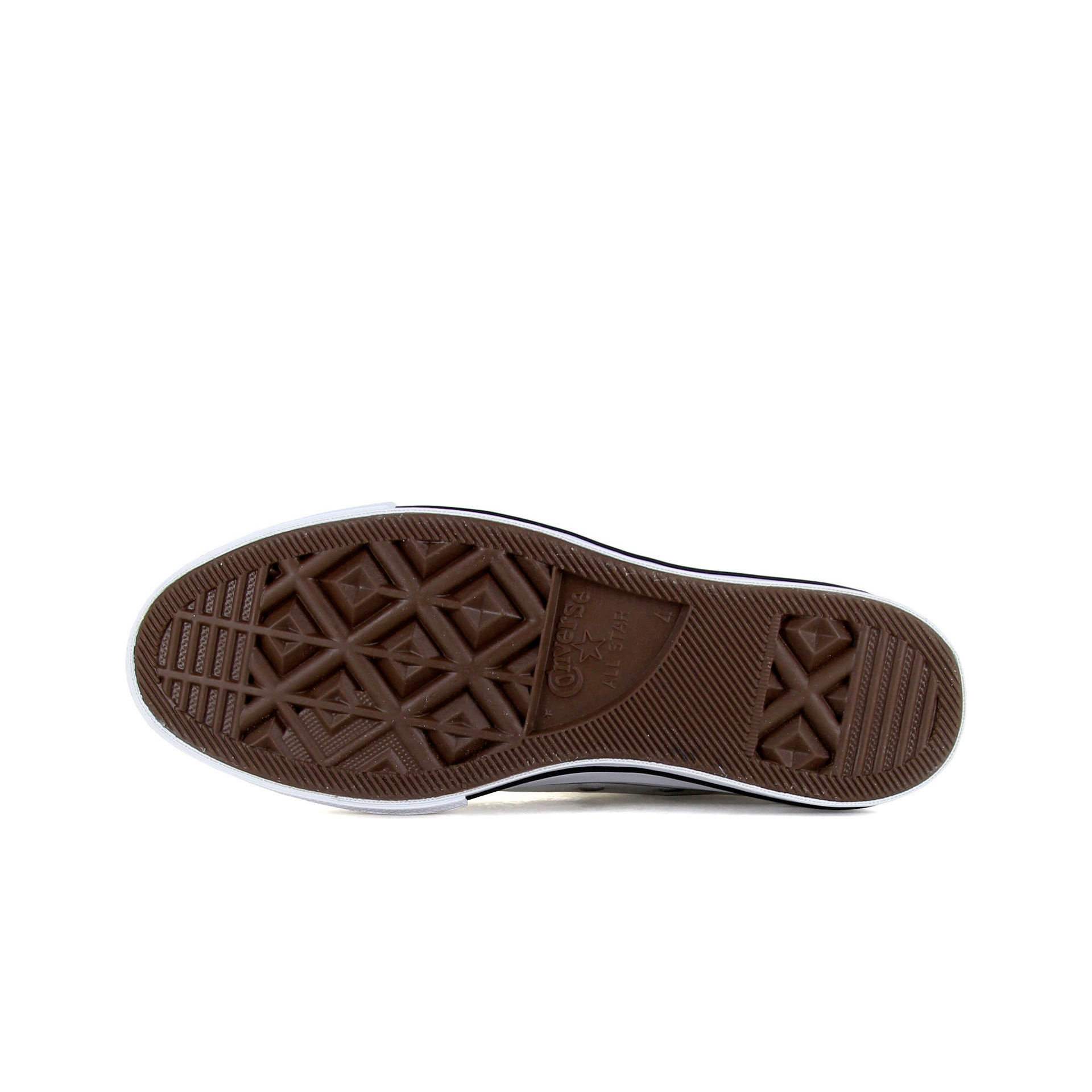 Converse Zapatillas Mujer CHUCK TAYLOR ALL STAR PLATFORM CANVAS vista frontal girada 45º Converse Zapatillas Mujer CHUCK TAYLOR ALL STAR PLATFORM CANVAS vista frontal girada 45º