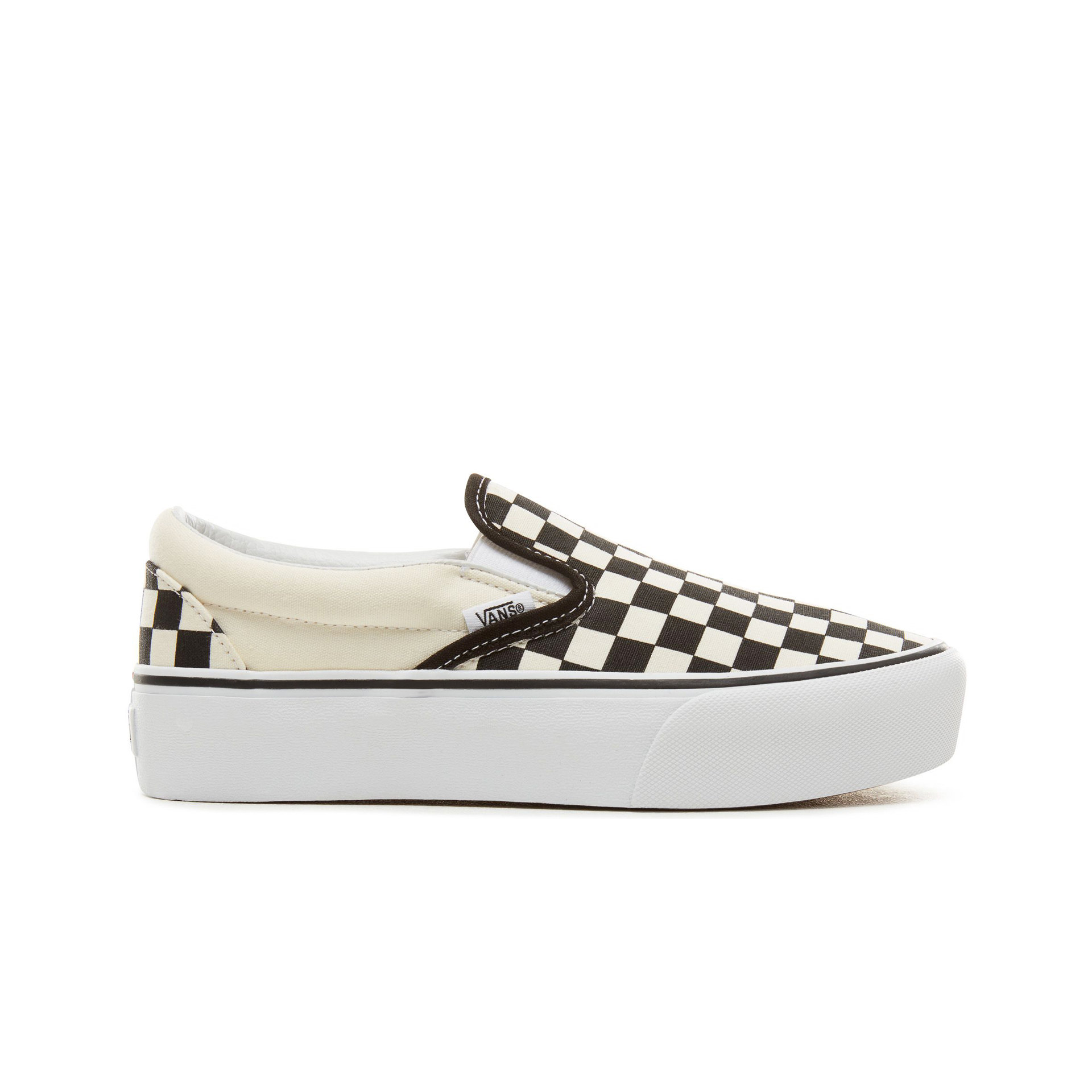 Vans Zapatillas Mujer UA Classic Slip-On Platform lateral exterior Vans Zapatillas Mujer UA Classic Slip-On Platform lateral exterior