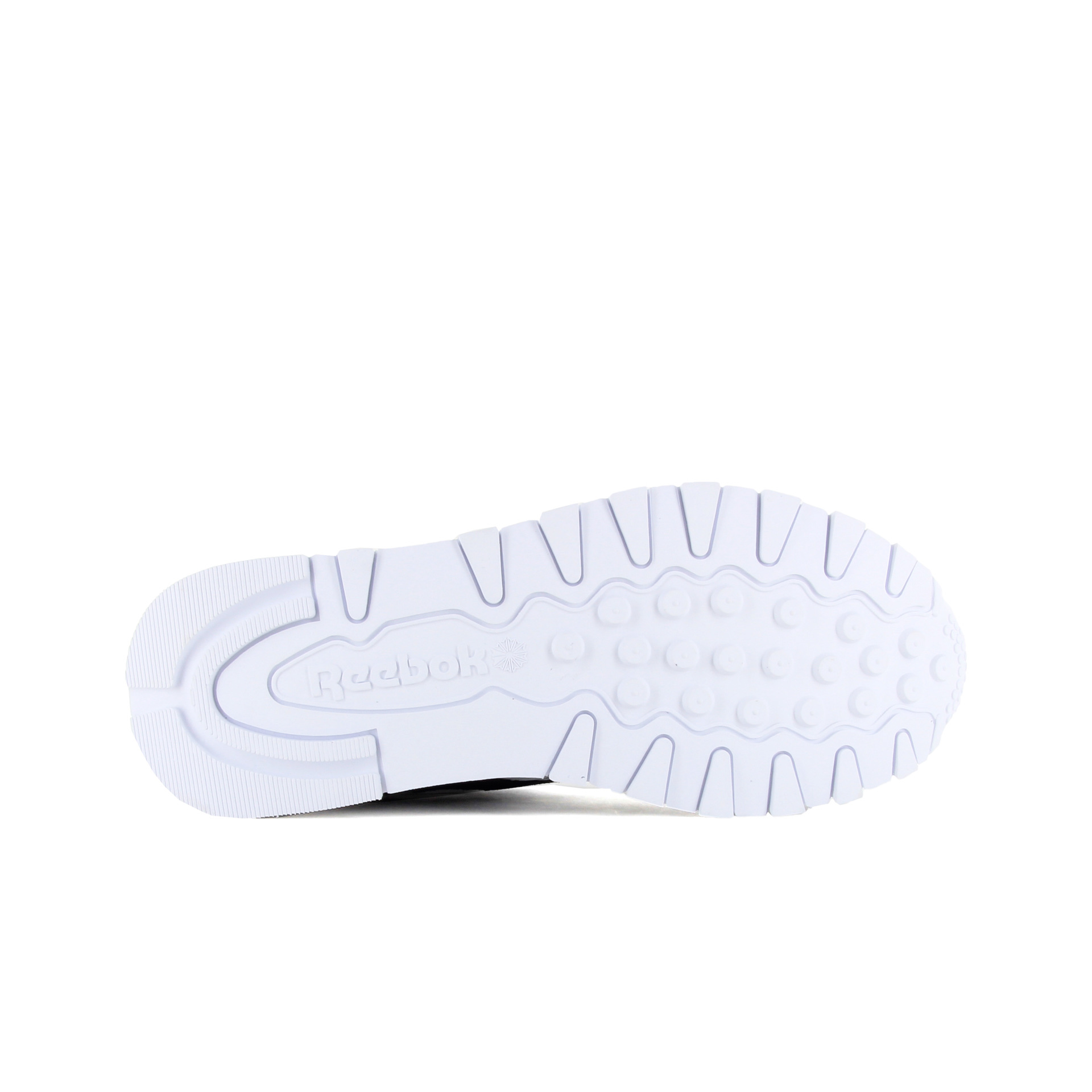 Reebok Zapatillas Hombre CL LEATHER MU vista frontal girada 45º Reebok Zapatillas Hombre CL LEATHER MU vista frontal girada 45º