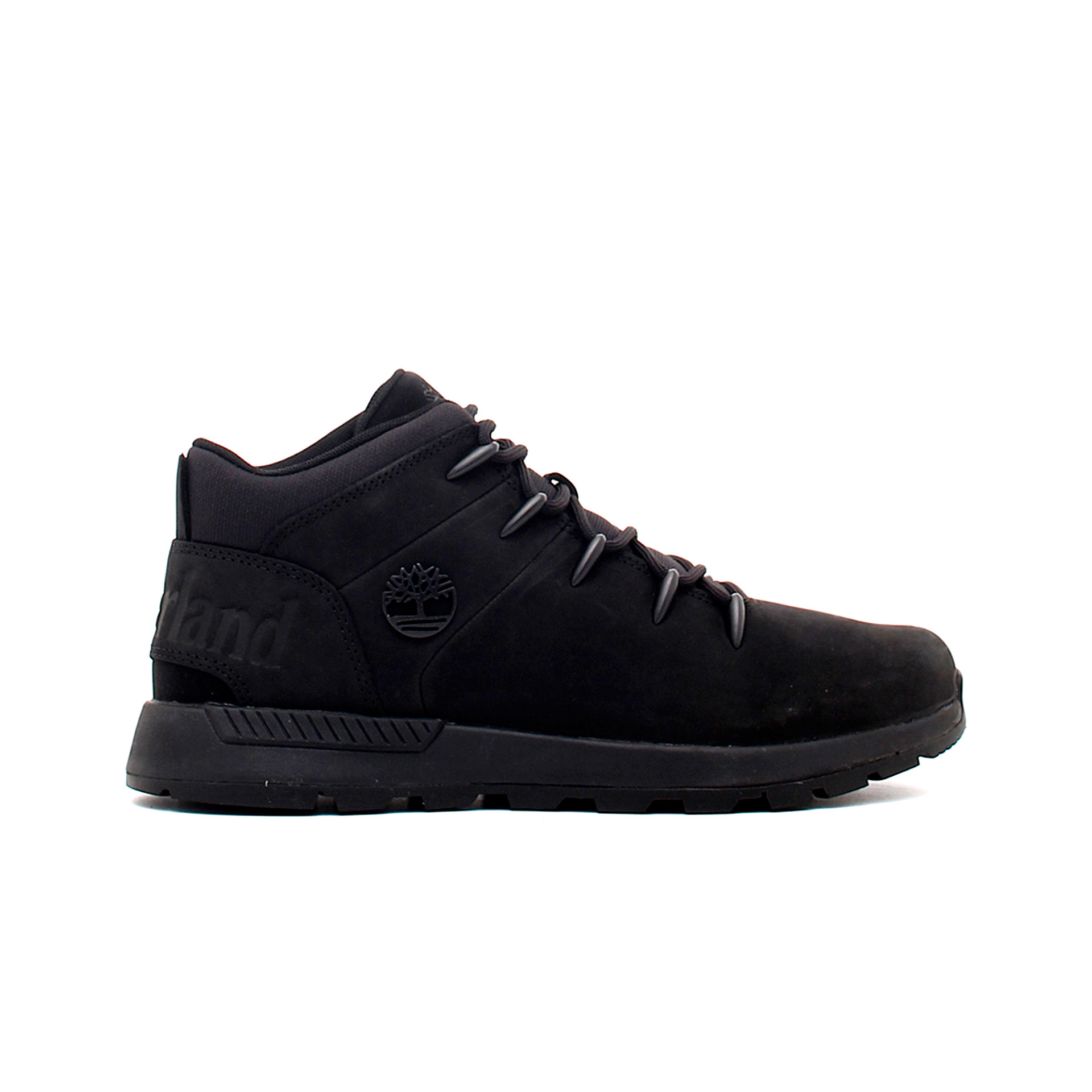 Timberland Zapatillas Hombre Sprint Trekker Mid JET BLACK lateral exterior Timberland Zapatillas Hombre Sprint Trekker Mid JET BLACK lateral exterior