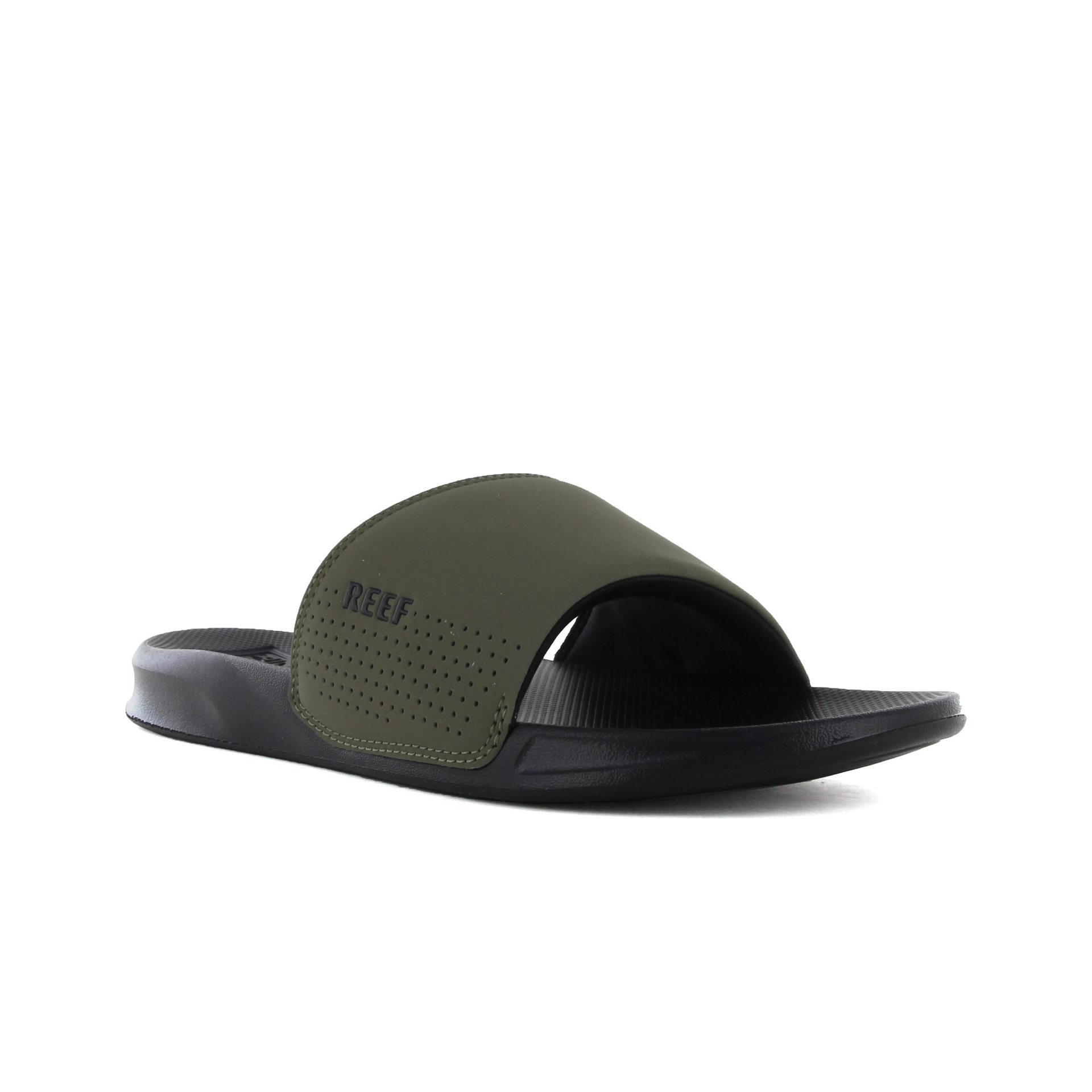 Reef Chancletas y Sandalias Hombre REEF ONE SLIDE 8 vista trasera Reef Chancletas y Sandalias Hombre REEF ONE SLIDE 8 vista trasera
