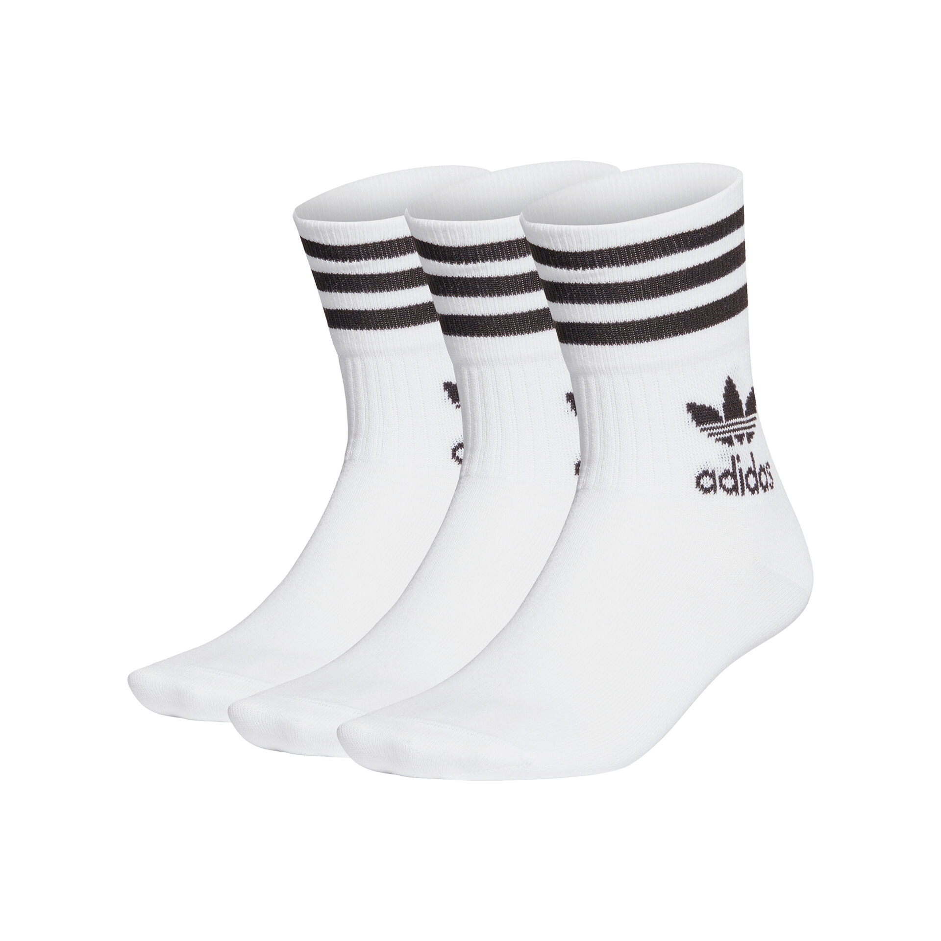 adidas Calcetines MID CUT CRW SCK vista frontal adidas Calcetines MID CUT CRW SCK vista frontal