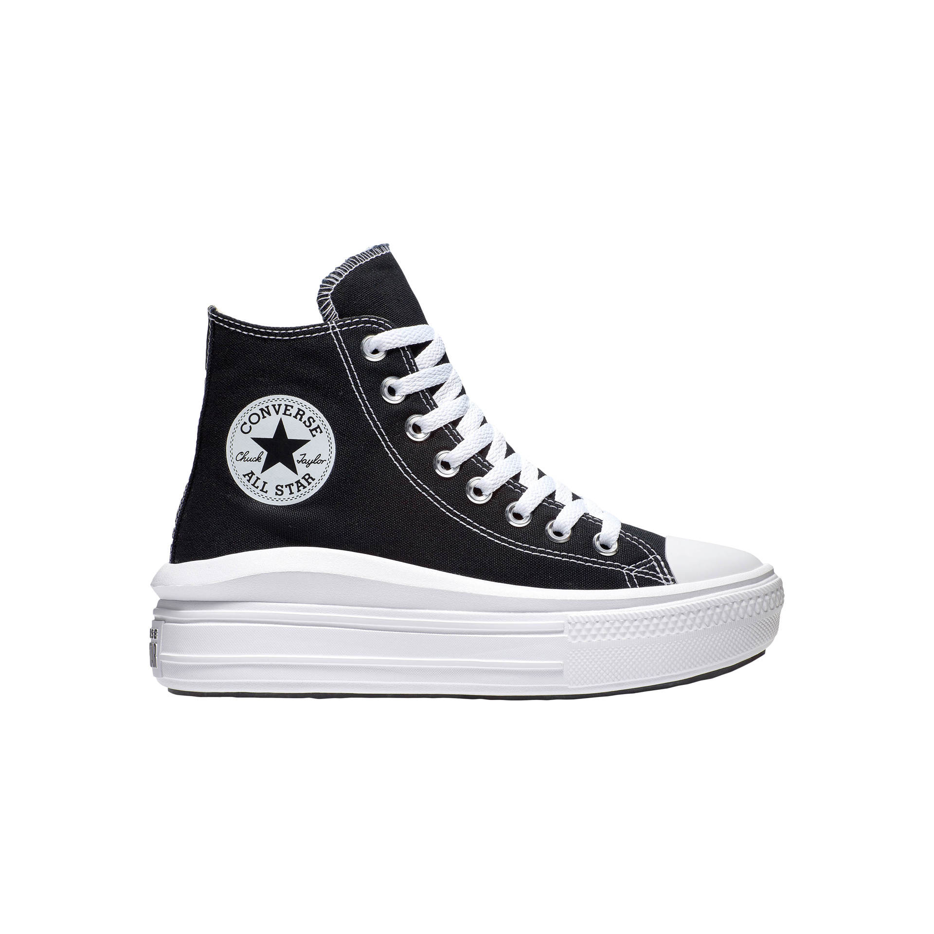 Converse Zapatillas Mujer CHUCK TAYLOR ALL STAR MOVE PLATFORM lateral exterior Converse Zapatillas Mujer CHUCK TAYLOR ALL STAR MOVE PLATFORM lateral exterior