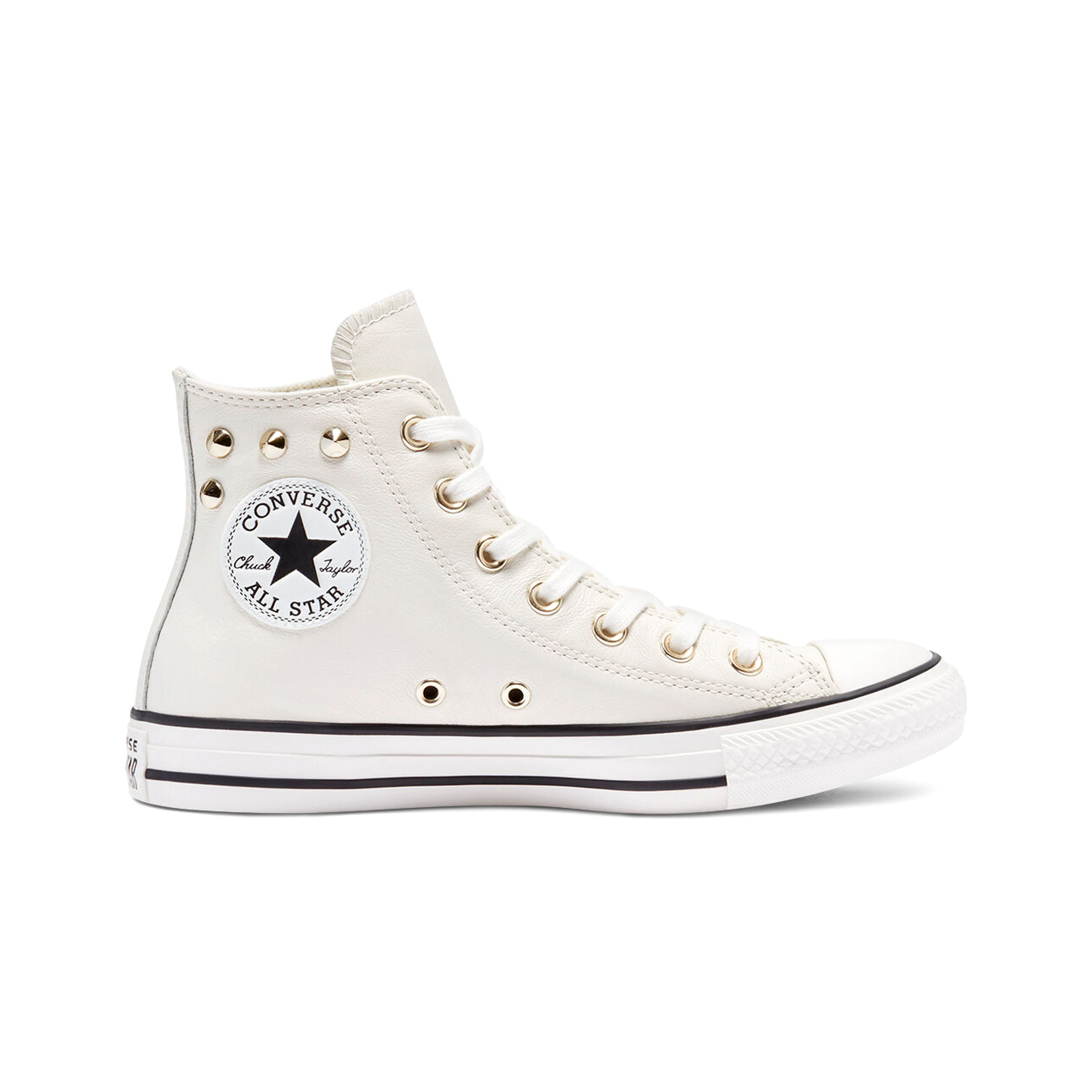 Converse Zapatillas Mujer Punk Progress Chuck Taylor All Star High Top lateral exterior Converse Zapatillas Mujer Punk Progress Chuck Taylor All Star High Top lateral exterior