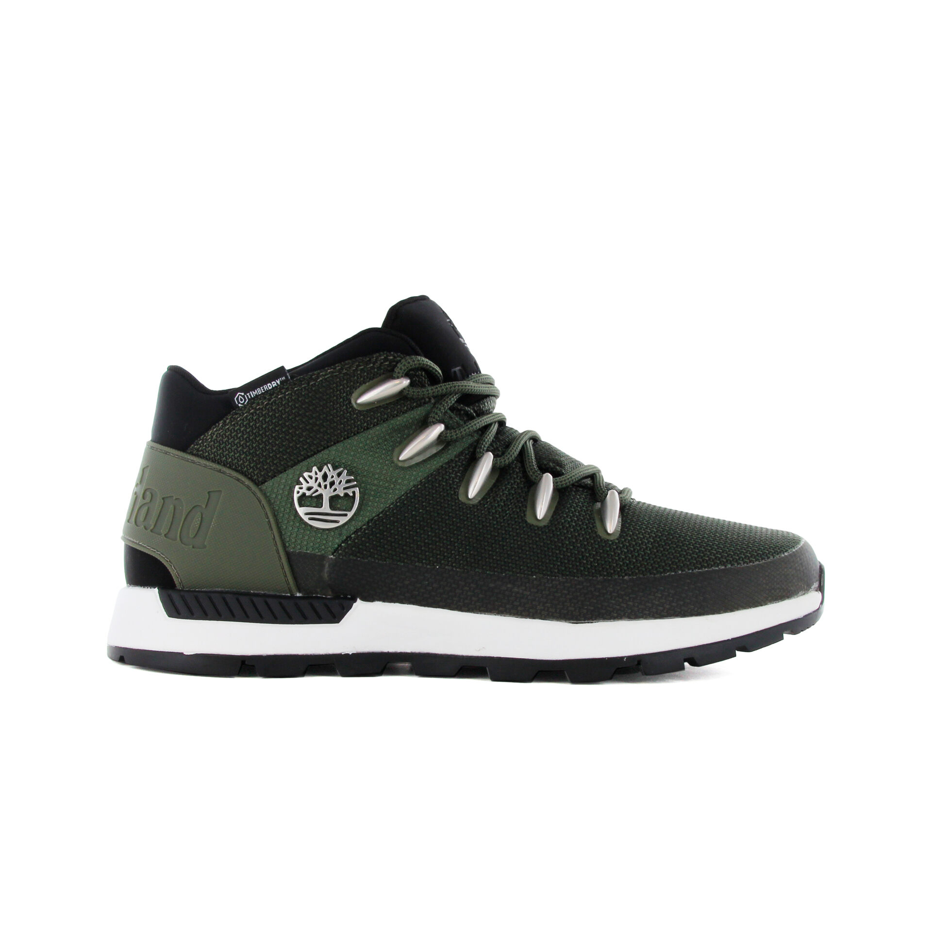 Timberland Zapatillas Hombre Sprint Trekker Mid Fabric WP GRAPE LEAF lateral exterior Timberland Zapatillas Hombre Sprint Trekker Mid Fabric WP GRAPE LEAF lateral exterior