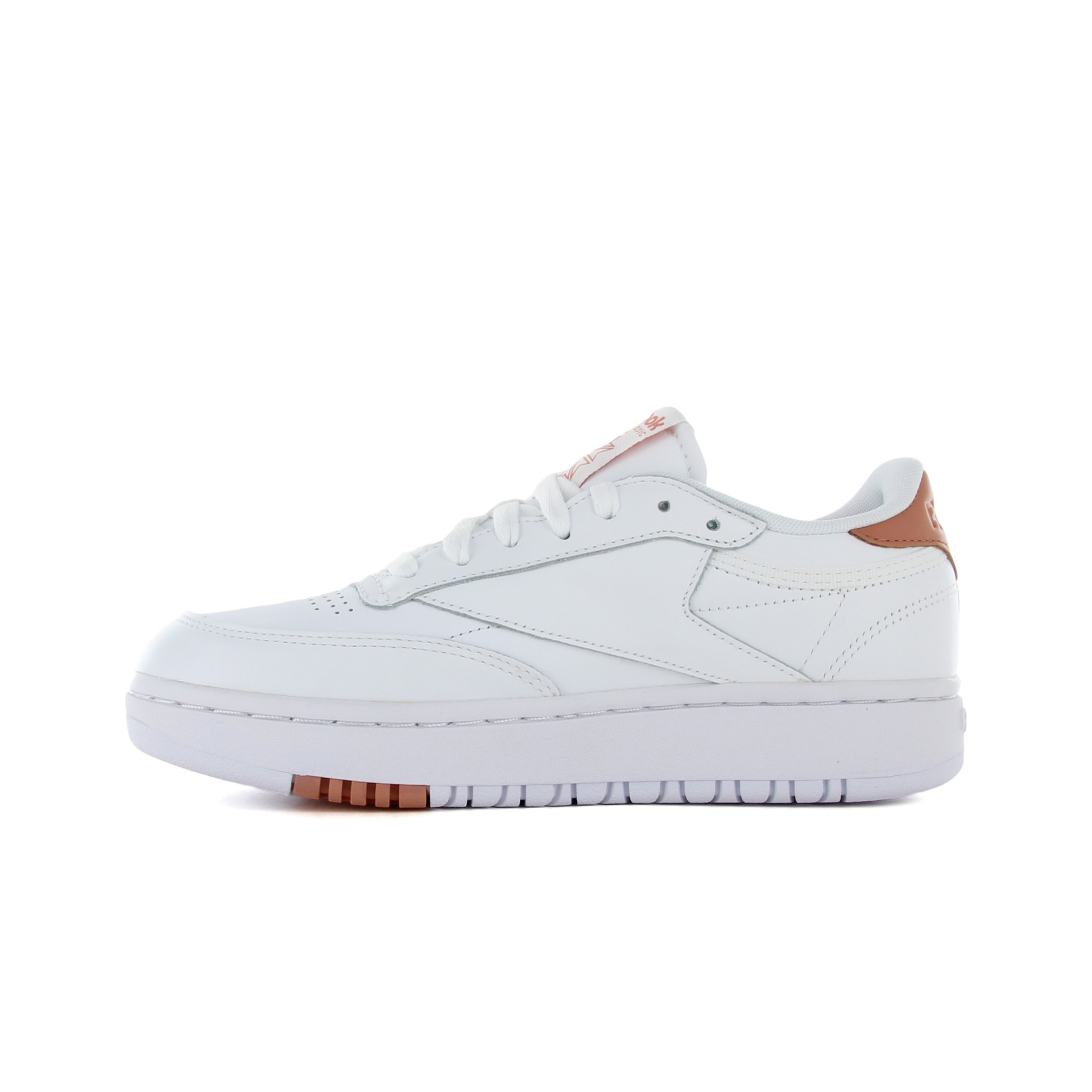 Reebok Zapatillas Mujer CLUB C DOUBLE lateral interior Reebok Zapatillas Mujer CLUB C DOUBLE lateral interior