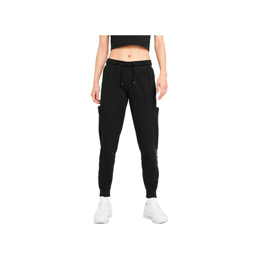 NIKE W NSW AIR PANT FLC negro