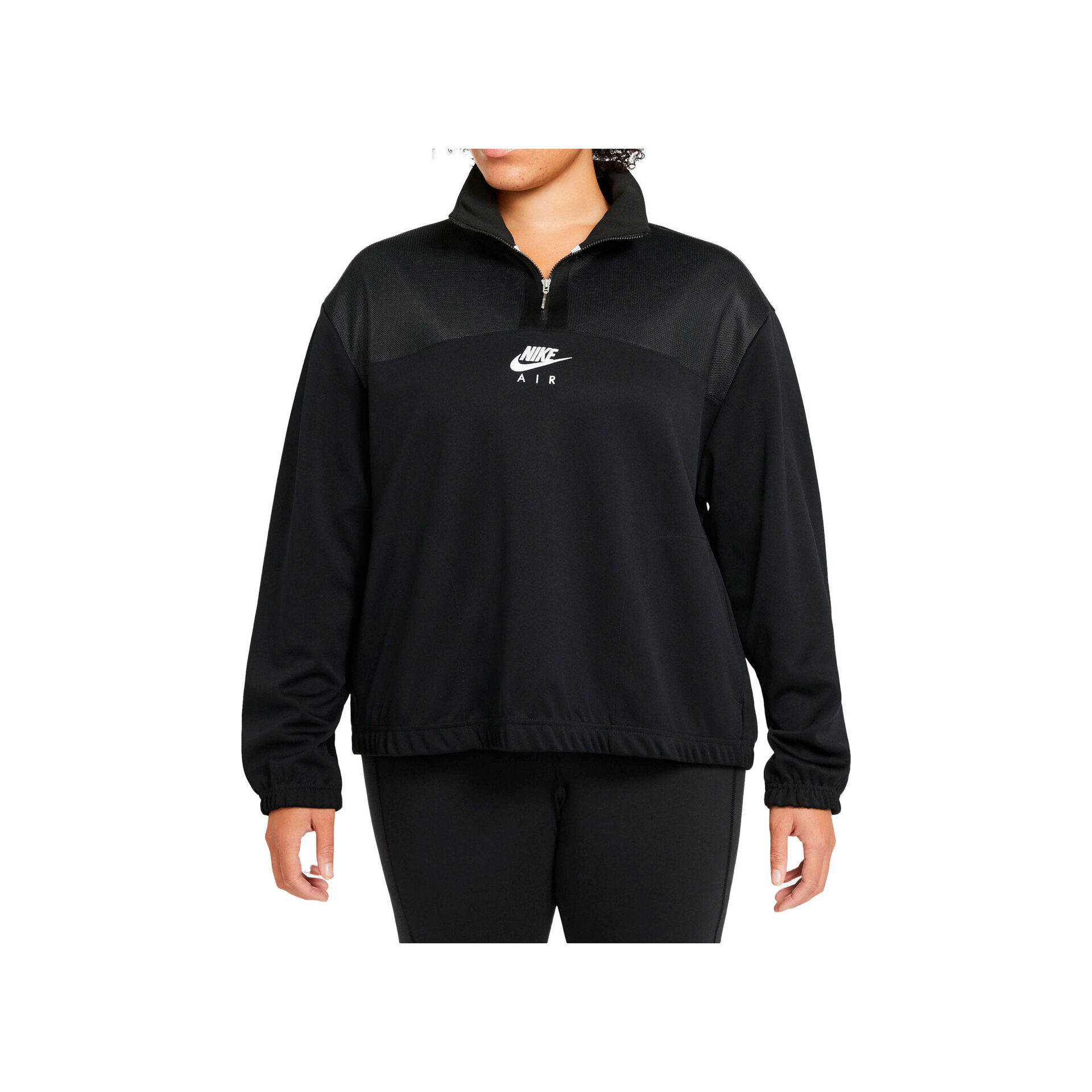 Nike Sudadera Mujer W NSW AIR QZ PK vista frontal Nike Sudadera Mujer W NSW AIR QZ PK vista frontal