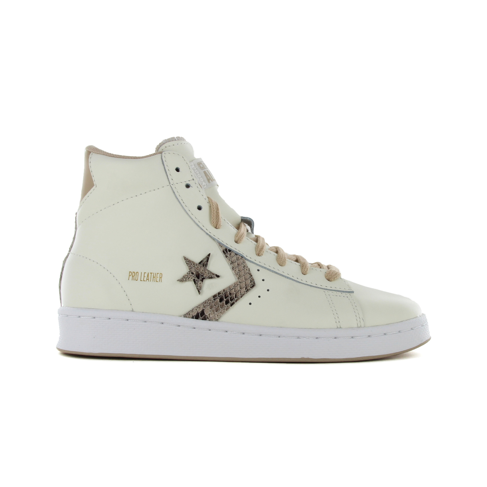 Converse Zapatillas Mujer Converse Pro Leather Hi Top lateral exterior Converse Zapatillas Mujer Converse Pro Leather Hi Top lateral exterior