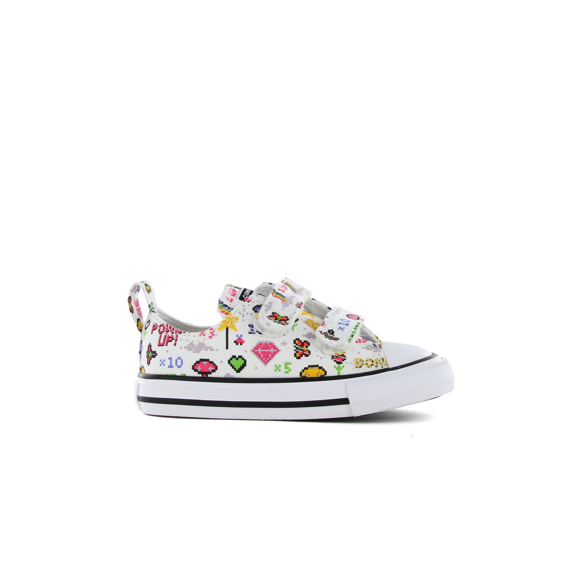 Converse Zapatillas Bebé Gamer Easy-On Chuck Taylor All Star Low Top lateral exterior Converse Zapatillas Bebé Gamer Easy-On Chuck Taylor All Star Low Top lateral exterior