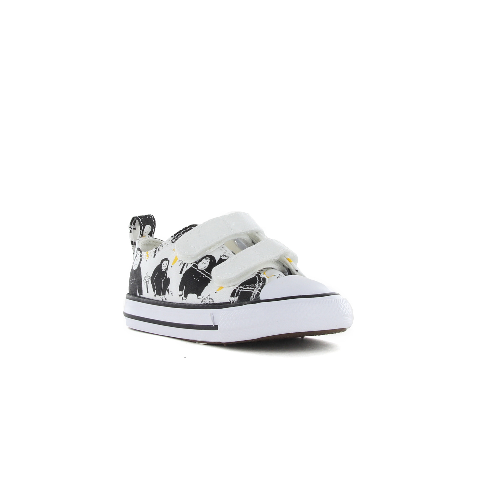 Converse Zapatillas Bebé CTAS TAYLOR ALL STAR CLASSIC JUNGLE FUN VELCROS vista trasera Converse Zapatillas Bebé CTAS TAYLOR ALL STAR CLASSIC JUNGLE FUN VELCROS vista trasera